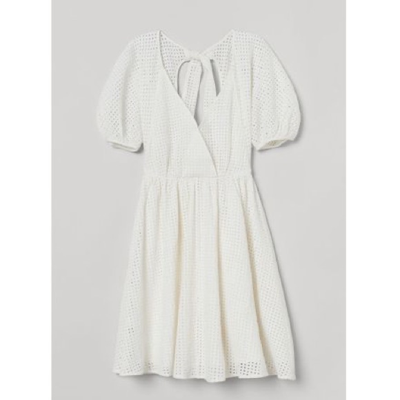 Puff-sleeved Dress - Picture 1 of 3